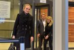 Haarlem, 27 Februari 2017 Proces Patricia Paay tegen haar buurman Maarten Oostvogel en bijgestaan door haar advocaat Mr. Johan Langelaar