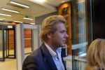 Haarlem, 27 Februari 2017 Proces Patricia Paay tegen haar buurman Maarten Oostvogel en bijgestaan door haar advocaat Mr. Johan Langelaar