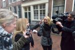 Haarlem, 27 Februari 2017 Proces Patricia Paay tegen haar buurman Maarten Oostvogel en bijgestaan door haar advocaat Mr. Johan Langelaar