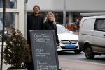 Amsterdam 4 februari 2017
Piet Boon met zijn partner Charlotte Zuijderwijk in amsterdam zuid.