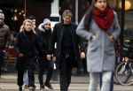 Amsterdam 4 februari 2017
Piet Boon met zijn partner Charlotte Zuijderwijk in amsterdam zuid.