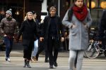 Amsterdam 4 februari 2017
Piet Boon met zijn partner Charlotte Zuijderwijk in amsterdam zuid.