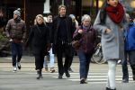 Amsterdam 4 februari 2017
Piet Boon met zijn partner Charlotte Zuijderwijk in amsterdam zuid.