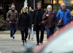 Amsterdam 4 februari 2017
Piet Boon met zijn partner Charlotte Zuijderwijk in amsterdam zuid.