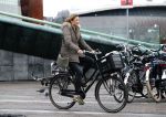 Amsterdam 4 februari 2017 
Prinses Marilene met dochter Felicia op haar verjaardag op de fiets in Amsterdam.