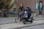 Amsterdam 7 februari 2017 
Ralph Moorman (voedingsspecialist ) op zijn electrische fiets