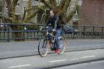 Amsterdam 7 februari 2017 
Ralph Moorman (voedingsspecialist ) op zijn electrische fiets