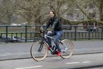Amsterdam 7 februari 2017 
Ralph Moorman (voedingsspecialist ) op zijn electrische fiets