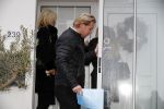 Lijnden Hoofddorp 10 februari 2017
Patricia Paay en haar man Robbert Hinfelaar gaan aangifte doen op het politieburo vanwege sekstape.
