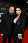Amsterdam 7 februari 2017
Premiere fifty shades darker in Tuschinski. Roxeannne Hazes met haar nieuwe vriend Erik Zwennes