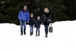 Lech, 26 Februari 2017
Winston Gerschtanowitz en zijn vrouw Renate Verbaan en hun kinderen