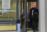 Haarlem, 27 Februari 2017 Proces Patricia Paay tegen haar buurman Maarten Oostvogel en bijgestaan door haar advocaat Mr. Johan Langelaar
