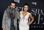 Amsterdam 6 februari 2018
Premiere 50 shades Freed in Tuschinski. Amanda Balk met vriend