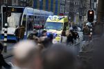 Amsterdam 3 februari 2018 
Prinses Beatrix viert haar 80e verjaardag in het paleis op de dam. Ambulance