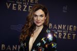 Amsterdam 5 maart 2018
Premiere bankier van het verzet in het de Lemar theater. Benja Bruining met vriendin Anna Drijver