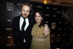 Amsterdam 9 maart 2018 
Boekenbal 2018 in de schouwburg van Amsterdam.
Arjen Lubach met zijn vriendin Martine de Jong