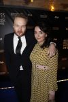Amsterdam 9 maart 2018 
Boekenbal 2018 in de schouwburg van Amsterdam.
Arjen Lubach met zijn vriendin Martine de Jong