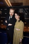 Amsterdam 9 maart 2018 
Boekenbal 2018 in de schouwburg van Amsterdam.
Arjen Lubach met zijn vriendin Martine de Jong
