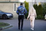 Leusden 14 februari 2018
Barbie ( Samantha de Jong ) en haar nieuwe vriend Jordi Ossel arriveren bij zijn huis.