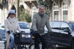 Amsterdam 18 februari 2018
Bert Kuizenga met zijn vrouw op de fiets in Amsterdam zuid