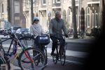 Amsterdam 18 februari 2018
Bert Kuizenga met zijn vrouw op de fiets in Amsterdam zuid