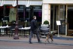 Amsterdam 6 maart 2018
Beveiliging met honden bij opbames RTL Late night in NH hotel Schiller