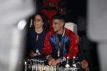 Amsterdam 12 februari 2018
Uitreiking Edison muziekprijzen in de westergasfabriek. Boef met vrouw Ali B