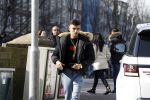 Amsterdam 24 februari 2018
Rapper Boef met zijn Range Rover in Amsterdam