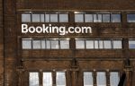 Amsterdam 6 maart 2018 
Rembrandt plein in Amsterdam met kantoor Booking.com