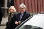 Rotterdam 20 februari 2018
Dienst voor overlijden /begrafenis Ruud Lubbers in de Laurentius Elisabeth Kathedraal. Bram Peper met vrouw