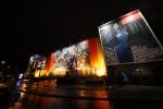 Amsterdam 3 februari 2018 
Reclame Calvin Klein van Maxtension op pand in amsterdam