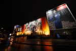 Amsterdam 3 februari 2018 
Reclame Calvin Klein van Maxtension op pand in amsterdam