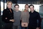 Hilversum 12 februari 2018 
Tribute to Guus Verstraete in beeld en geluid op het mediapark. Celeste Verstraete met zus en zonen