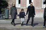 Amsterdam 4 maart 2018
Chantal Janzen zwanger met man Marco en zoontje James