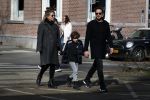 Amsterdam 4 maart 2018
Chantal Janzen zwanger met man Marco en zoontje James