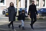 Amsterdam 4 maart 2018
Chantal Janzen zwanger met man Marco en zoontje James