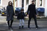Amsterdam 4 maart 2018
Chantal Janzen zwanger met man Marco en zoontje James