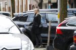 Amsterdam 15 februari 2018 
Chantal janzen met man Marco en zoon naar verloskundigenpraktijk