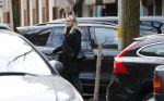 Amsterdam 15 februari 2018 
Chantal janzen met man Marco en zoon naar verloskundigenpraktijk