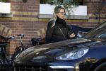 Amsterdam 15 februari 2018 
Chantal janzen met man Marco en zoon naar verloskundigenpraktijk