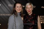 Amsterdam 9 maart 2018 
Boekenbal 2018 in de schouwburg van Amsterdam. Christine Otten (R)