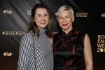 Amsterdam 9 maart 2018 
Boekenbal 2018 in de schouwburg van Amsterdam. Christine Otten (R)