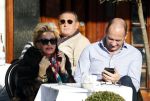 Amsterdam 17 februari 2018
Connie Witteman met verloofde Eugene v Dun op terras.
