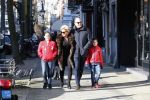 Amsterdam 23 februari 2018
Connie Witteman met verloofde Eugene v Dun en haar twee kleinkinderen