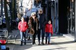 Amsterdam 23 februari 2018
Connie Witteman met verloofde Eugene v Dun en haar twee kleinkinderen