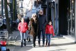 Amsterdam 23 februari 2018
Connie Witteman met verloofde Eugene v Dun en haar twee kleinkinderen
