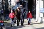 Amsterdam 23 februari 2018
Connie Witteman met verloofde Eugene v Dun en haar twee kleinkinderen