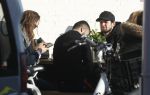 Amsterdam 18 februari 2018 
Daley Blind met zijn vriendin Candy-Rae Fleur. Ze zaten op terras en gingen daarna naar hun huis in Amsterdam zuid
