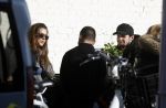 Amsterdam 18 februari 2018 
Daley Blind met zijn vriendin Candy-Rae Fleur. Ze zaten op terras en gingen daarna naar hun huis in Amsterdam zuid