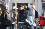 Amsterdam 18 februari 2018 
Daley Blind met zijn vriendin Candy-Rae Fleur. Ze zaten op terras en gingen daarna naar hun huis in Amsterdam zuid